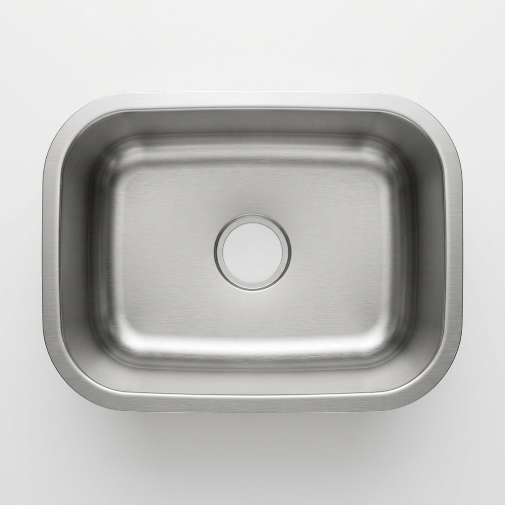 L-102 STAINLES STEEL SMALL SINGLE BOWL 18G