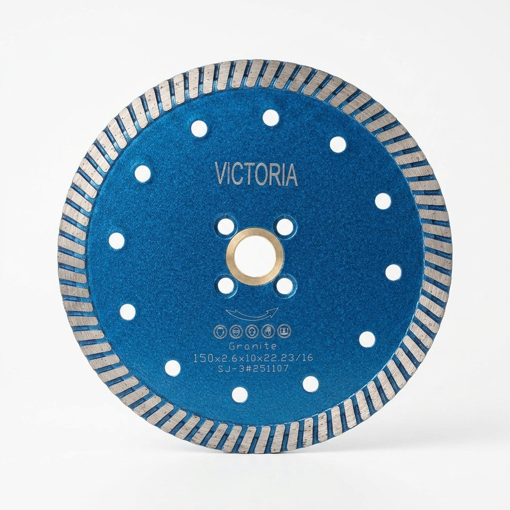 Victoria Granite Turbo Blade 6" Blue