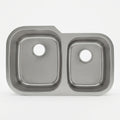 L-201-16 / Luvul 32-inch 60/40 Undermount 16 Gauge Kitchen Sink Stainless Steel Double Bowl