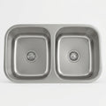 L-202 STAINLES STEEL DOUBLE BOWL 50/50 18G 762429