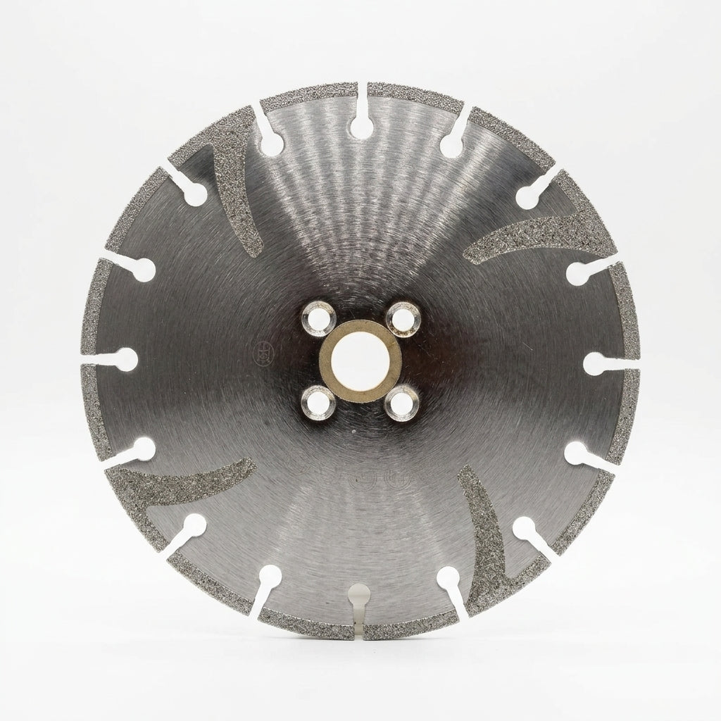 SUN Electroplated Blade for Marble 6" side protection.