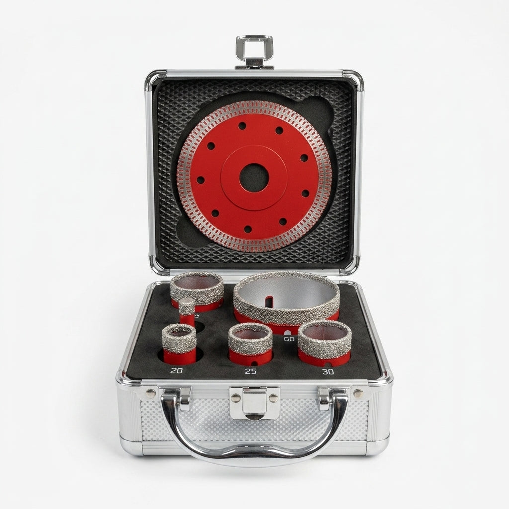 VISION TRUCK KIT REPAIR WET AND DRY WITH PORCELAIN BLADE 5"