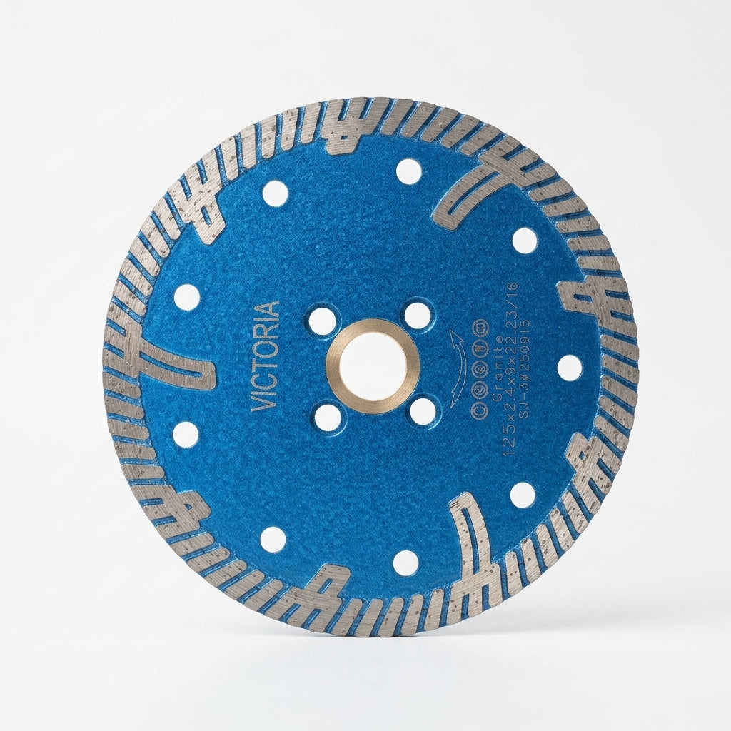 Victoria Segment blade 5" Blue