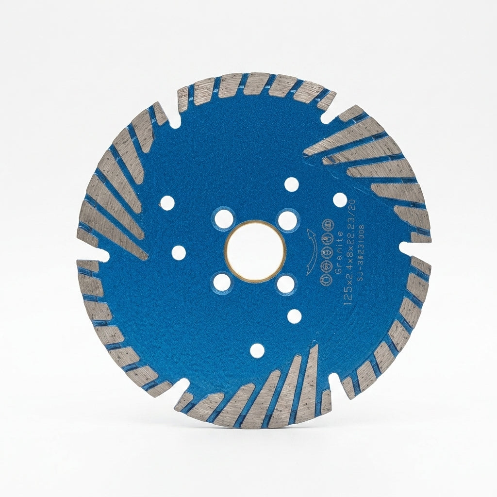Victoria Side Segment turbo blade 5" N with hole