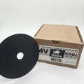 T-SP4V0600 FEROX 4" SILICONE CARBIDE SANDPAPER VELCRO BACKED 600G - 50/BOX