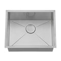 L-CZ101X-ZR Small single bowl 16 gauges zero radios