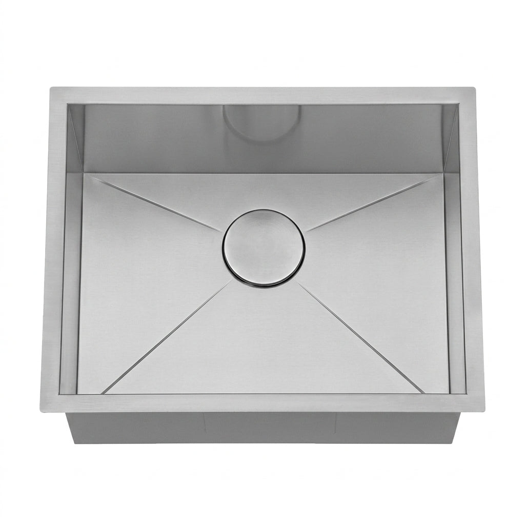 L-CZ101X-ZR Small single bowl 16 gauges zero radios