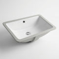 L-1611W CERAMIC SINK RECTANGULAR 16X11 BATHROOM WHITE