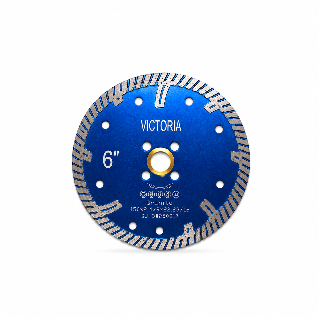 Vitoria Segment blade 6" Blue